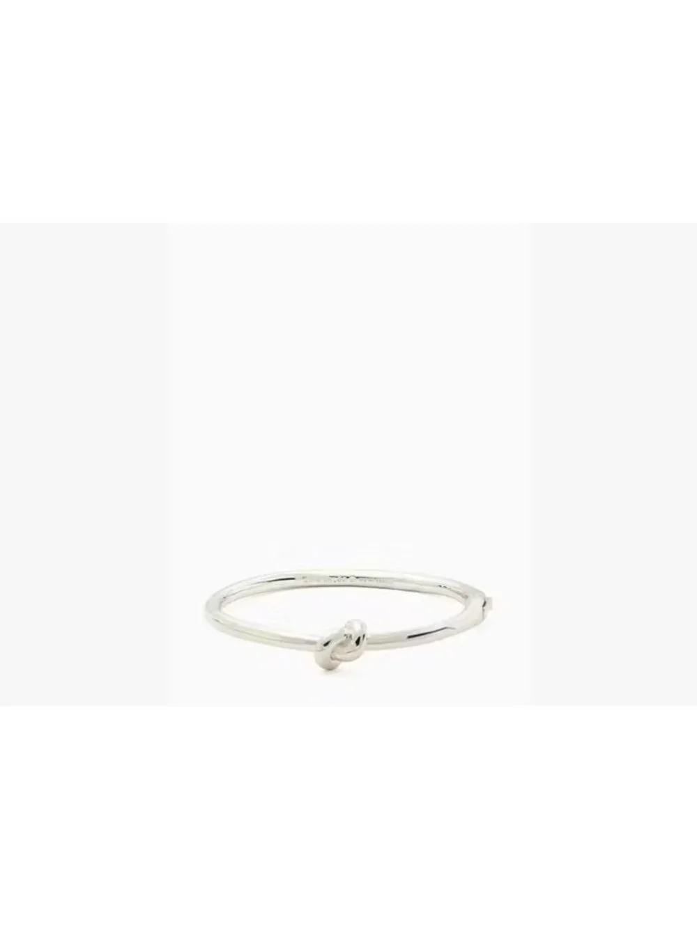 Kate Spade Sailor’s Knot Hinge Silver Bracelet - Picture 4 of 6